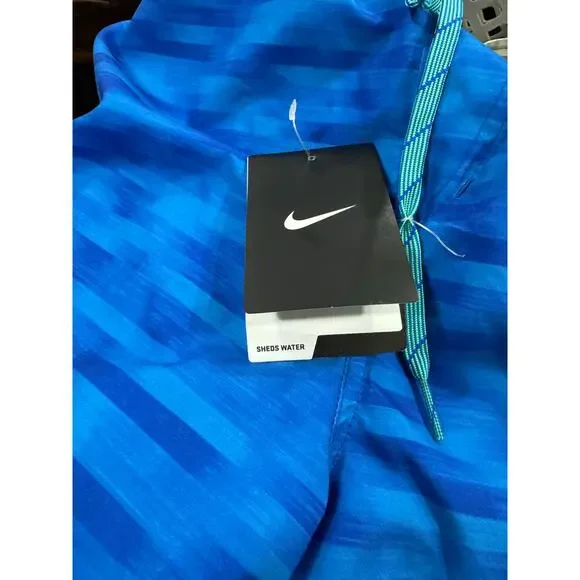 NIKE Men’s Swim Trunks Shorts sz XL Sheds Water NEW #G929 - Picture 4 of 10